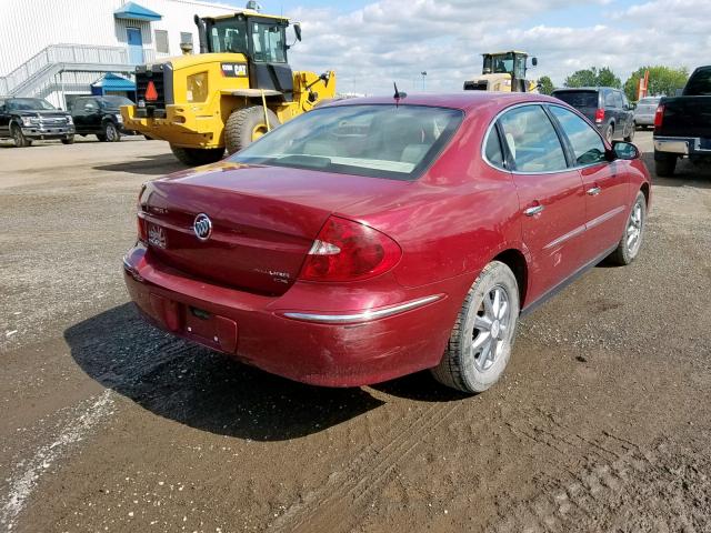 2G4WF582071118376 - 2007 BUICK ALLURE CX RED photo 4