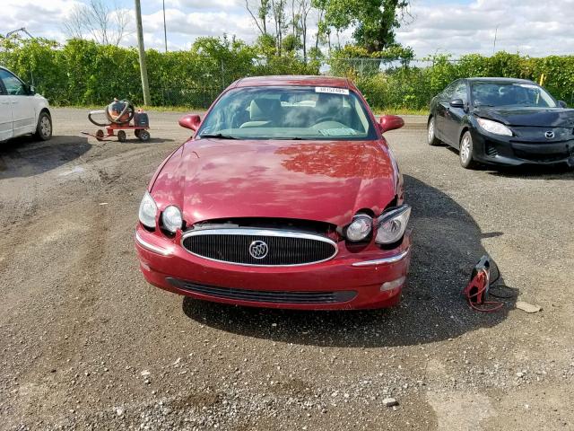 2G4WF582071118376 - 2007 BUICK ALLURE CX RED photo 9