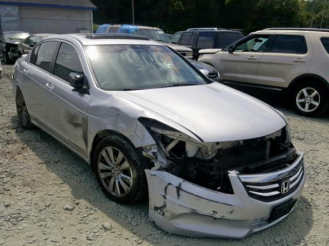 1HGCP2F8XCA135083 - 2012 HONDA ACCORD EXL SILVER photo 1