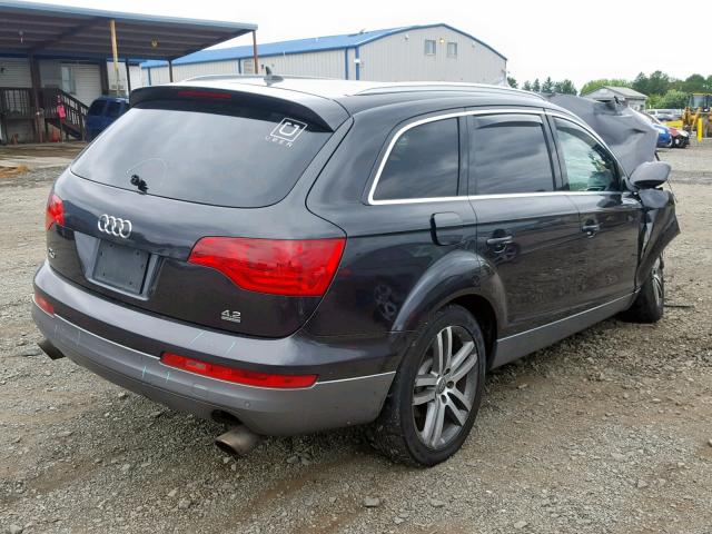 WA1BV74L58D015275 - 2008 AUDI Q7 4.2 QUA CHARCOAL photo 4