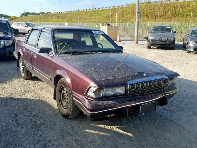 3G4AG55N6PS602580 - 1993 BUICK CENTURY SP MAROON photo 1