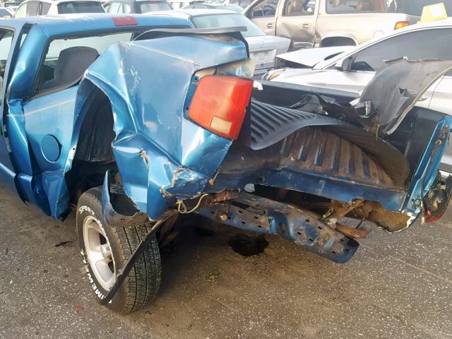 1GCCS1447YK124048 - 2000 CHEVROLET S TRUCK S1 BLUE photo 9