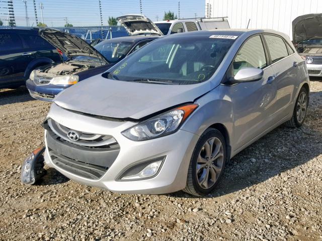 KMHD35LE1DU021270 - 2013 HYUNDAI ELANTRA GT SILVER photo 2