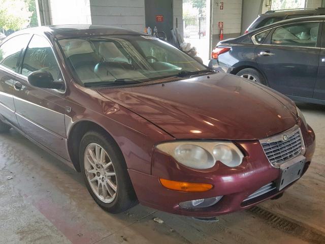 2C3AE66G82H144735 - 2002 CHRYSLER 300M BURGUNDY photo 9