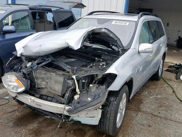 4JGBF22E27A224513 - 2007 MERCEDES-BENZ GL 320 CDI SILVER photo 2