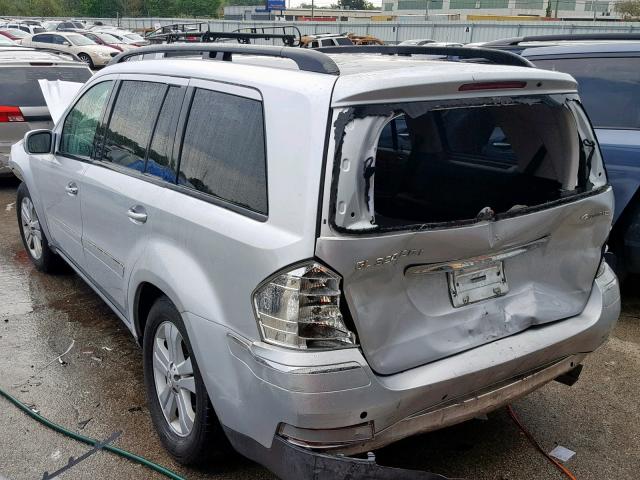 4JGBF22E27A224513 - 2007 MERCEDES-BENZ GL 320 CDI SILVER photo 3