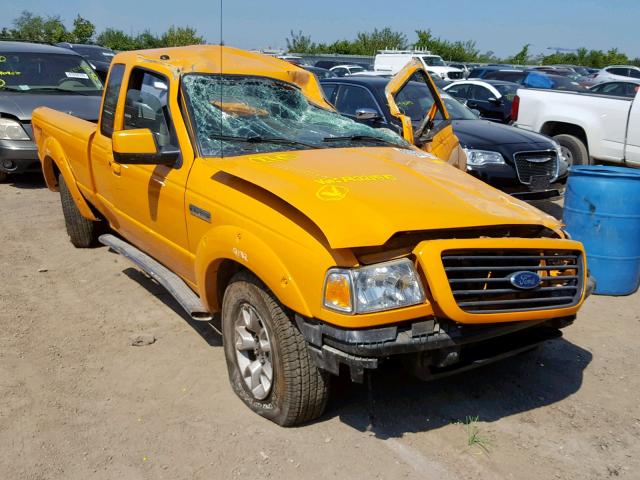 1FTZR45E99PA22155 - 2009 FORD RANGER SUP YELLOW photo 1