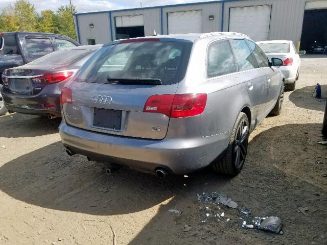 WAUKH74F77N138735 - 2007 AUDI A6 AVANT Q GRAY photo 4