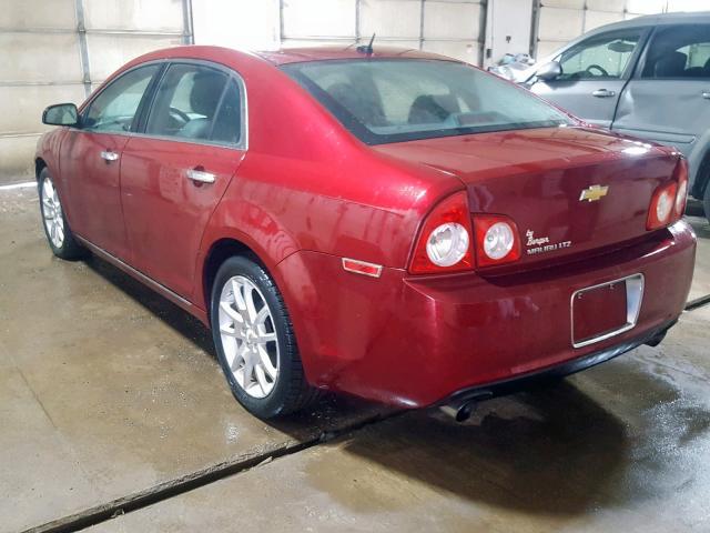 1G1ZE5E73AF324109 - 2010 CHEVROLET MALIBU LTZ წითელი ფოტო 3