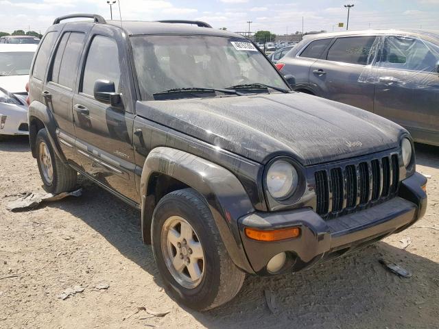 1J4GL58K14W172253 - 2004 JEEP LIBERTY LI BLACK photo 1