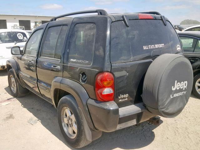 1J4GL58K14W172253 - 2004 JEEP LIBERTY LI BLACK photo 3