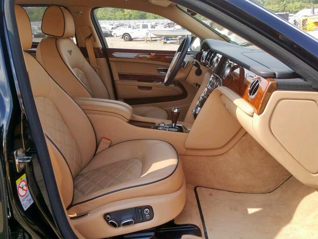 SCBBF7ZH2GC001980 - 2016 BENTLEY MULSANNE BLACK photo 5