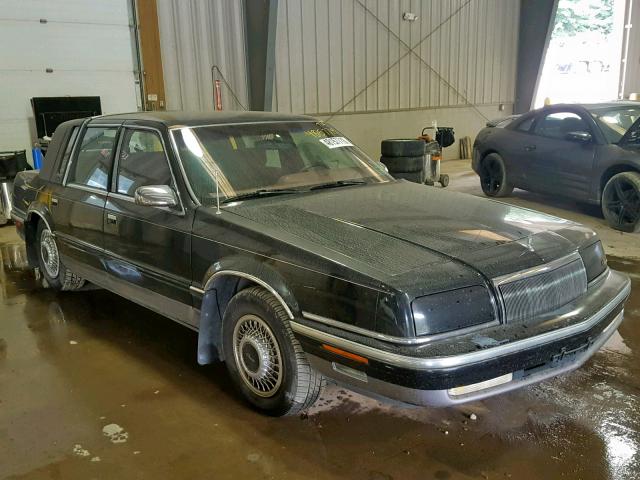 1C3XV66L7PD123631 - 1993 CHRYSLER NEW YORKER BLACK photo 1