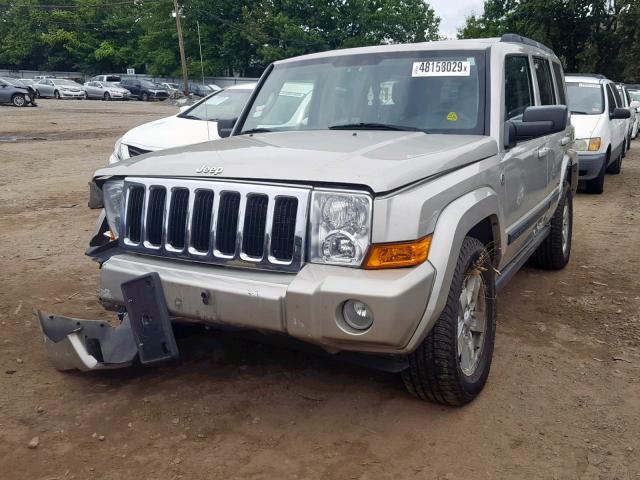 1J8HG48N58C241626 - 2008 JEEP COMMANDER ნაცრისფერი ფოტო 2