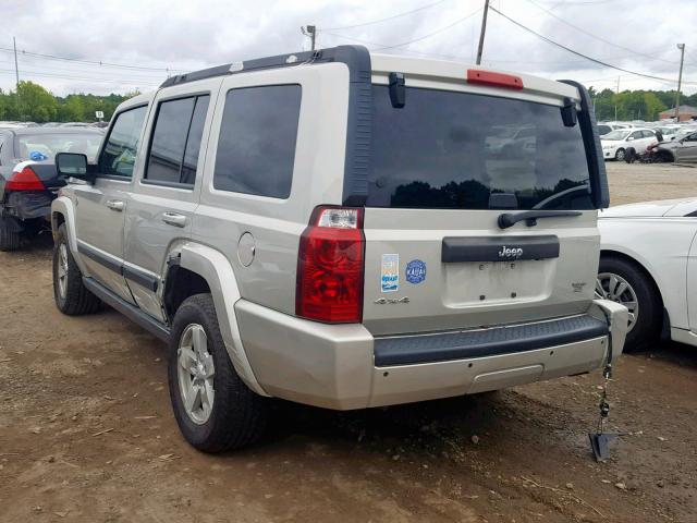 1J8HG48N58C241626 - 2008 JEEP COMMANDER ნაცრისფერი ფოტო 3