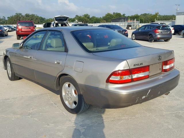 JT8BF28G6Y0272857 - 2000 LEXUS ES 300 BEIGE photo 3