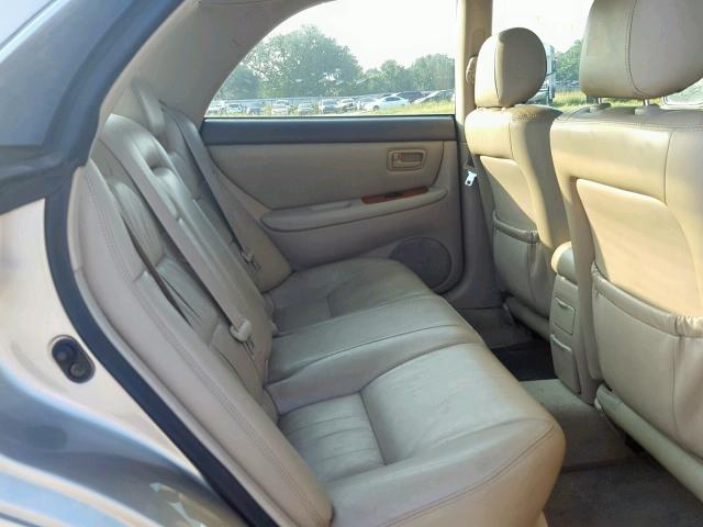 JT8BF28G6Y0272857 - 2000 LEXUS ES 300 BEIGE photo 6