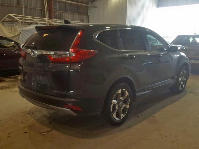 5J6RW1H82KA032249 - 2019 HONDA CR-V EXL BLUE photo 4