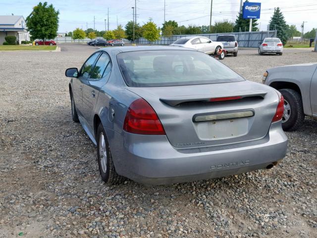 2G2WP552871123433 - 2007 PONTIAC GRAND PRIX GRAY photo 3