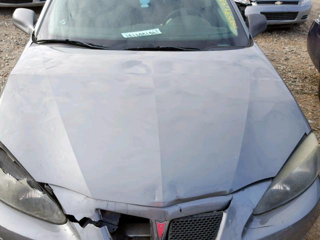 2G2WP552871123433 - 2007 PONTIAC GRAND PRIX GRAY photo 7