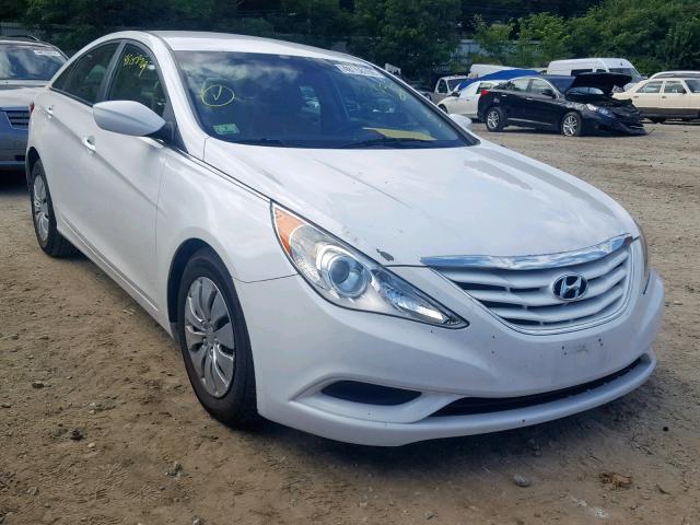 5NPEB4AC7BH298374 - 2011 HYUNDAI SONATA GLS WHITE photo 1