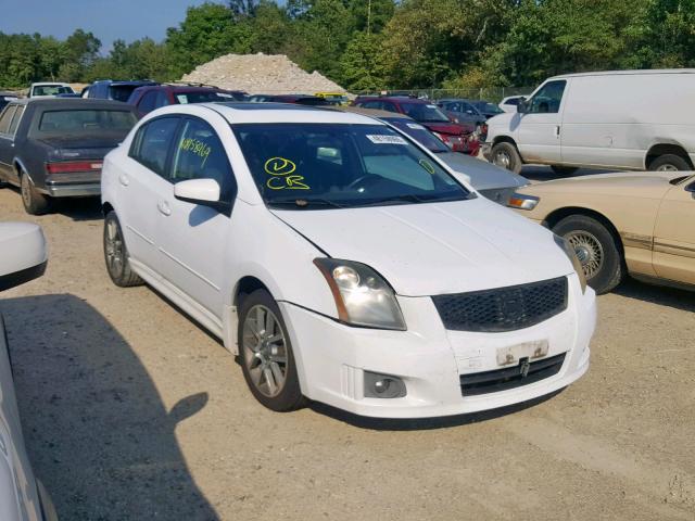 3N1BB61E08L622695 - 2008 NISSAN SENTRA SE- WHITE photo 1