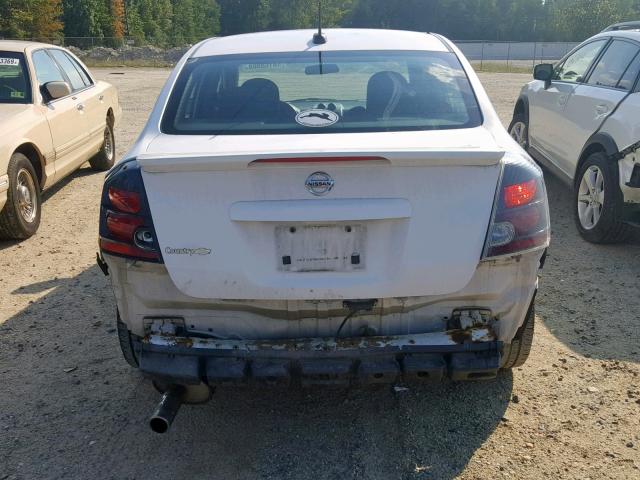 3N1BB61E08L622695 - 2008 NISSAN SENTRA SE- WHITE photo 9