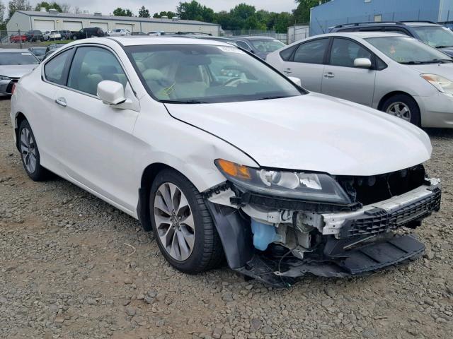 1HGCT1B80DA022790 - 2013 HONDA ACCORD EXL WHITE photo 1