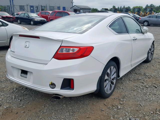 1HGCT1B80DA022790 - 2013 HONDA ACCORD EXL WHITE photo 4