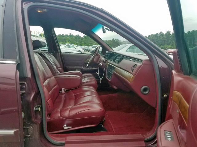 2FALP74W5RX148200 - 1994 FORD CROWN VICT MAROON photo 5