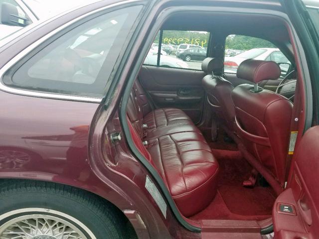 2FALP74W5RX148200 - 1994 FORD CROWN VICT MAROON photo 6