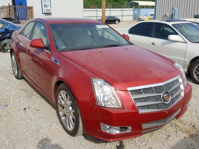 1G6DK5ED1B0100893 - 2011 CADILLAC CTS PERFOR RED photo 1