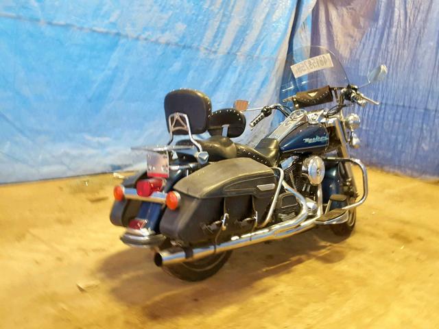 1HD1FDL13WY626276 - 1998 HARLEY-DAVIDSON FLHR BLUE photo 4