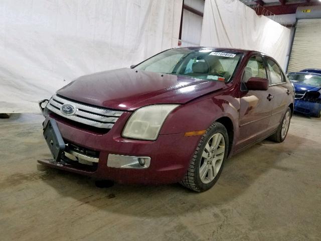 3FAHP08126R151349 - 2006 FORD FUSION SEL RED photo 2