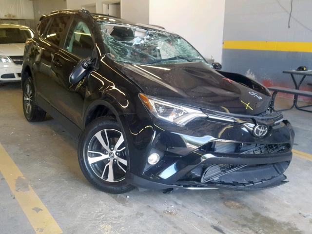 2T3RFREV3JW810203 - 2018 TOYOTA RAV4 ADVEN BLACK photo 1