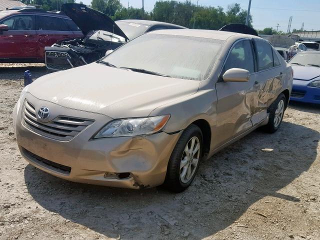 4T4BE46K09R130622 - 2009 TOYOTA CAMRY BASE GOLD photo 2