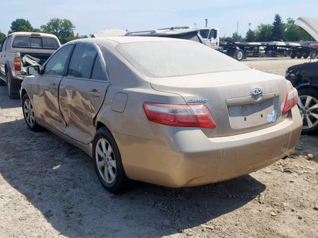 4T4BE46K09R130622 - 2009 TOYOTA CAMRY BASE GOLD photo 3