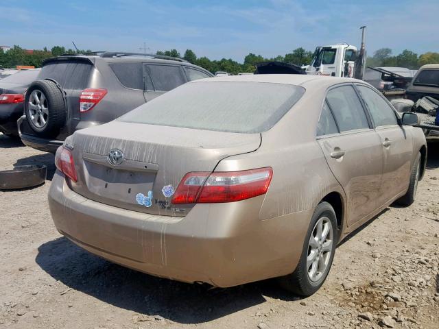 4T4BE46K09R130622 - 2009 TOYOTA CAMRY BASE GOLD photo 4