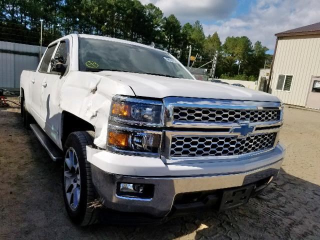 3GCUKREC6FG159841 - 2015 CHEVROLET SILVERADO WHITE photo 1