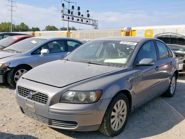 YV1MS382X52105766 - 2005 VOLVO S40 2.4I SILVER photo 2