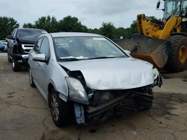 3N1AB6AP6CL642911 - 2012 NISSAN SENTRA 2.0 SILVER photo 1