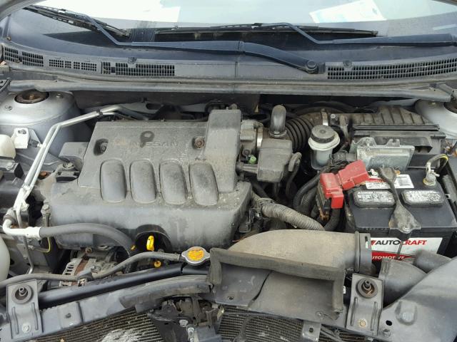 3N1AB6AP6CL642911 - 2012 NISSAN SENTRA 2.0 SILVER photo 7