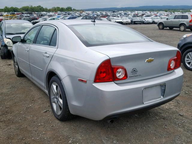1G1ZC5EB7AF222919 - 2010 CHEVROLET MALIBU 1LT 银色 照片 3
