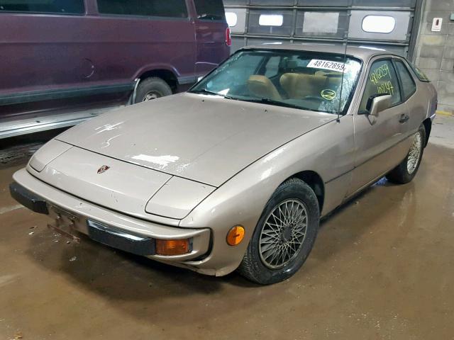 WP0AA0926BN451817 - 1981 PORSCHE 924 BROWN photo 2