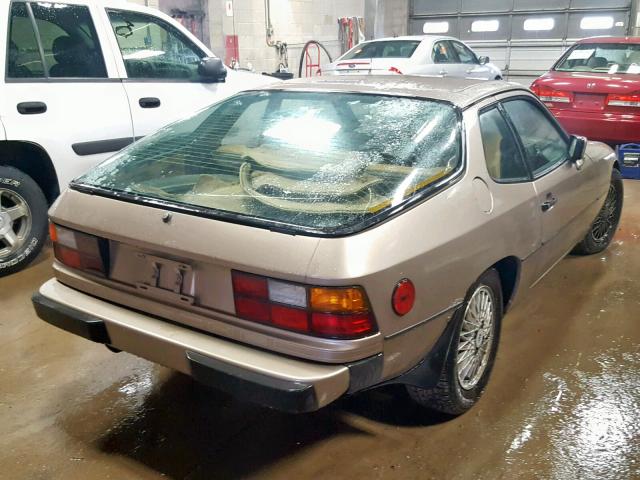 WP0AA0926BN451817 - 1981 PORSCHE 924 BROWN photo 4