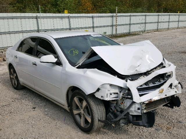 1G1ZC5E03CF273397 - 2012 CHEVROLET MALIBU 1LT WHITE photo 1