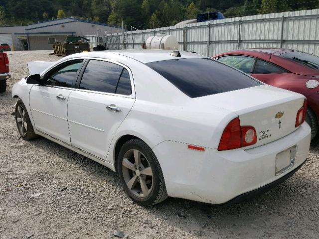 1G1ZC5E03CF273397 - 2012 CHEVROLET MALIBU 1LT WHITE photo 3