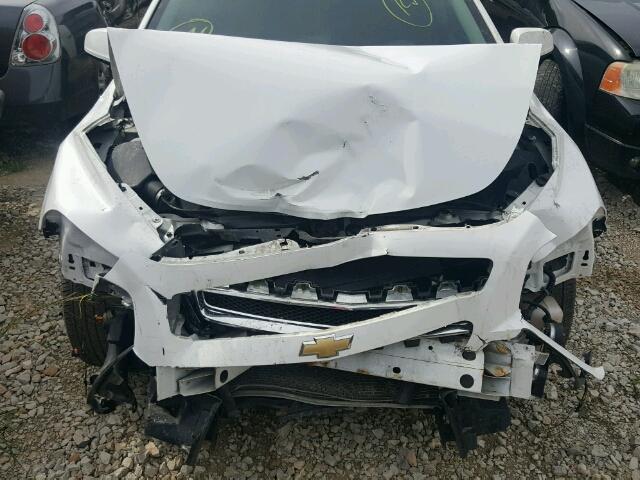 1G1ZC5E03CF273397 - 2012 CHEVROLET MALIBU 1LT WHITE photo 7