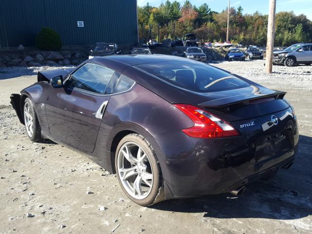 JN1AZ4EH5BM553306 - 2011 NISSAN 370Z BASE BROWN photo 3