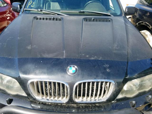 5UXFB33503LH41038 - 2003 BMW X5 4.4I BLACK photo 7